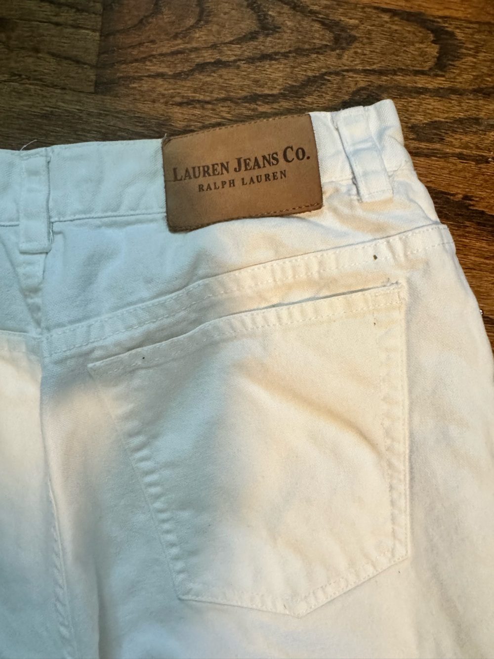Women’s White Lightweight cropped pants Ralph Lauren